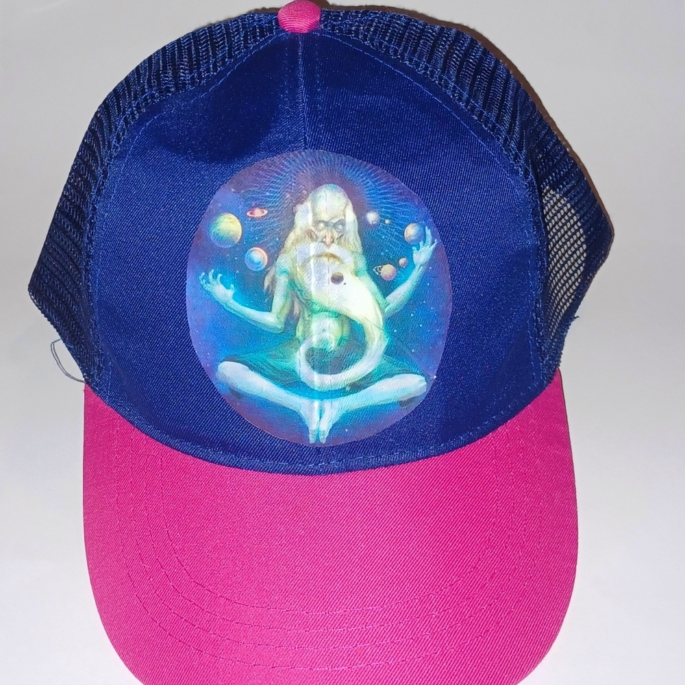 Shaman Guru Yogi Meditation Levitation Universe Hat NEW